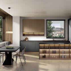 Argyrou Kitchens Larnaca Modern Italian Kitchen By Lube Nexa Fenix And Wood