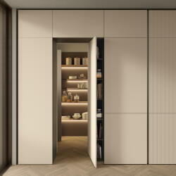 Argyrou Kitchens Larnaca Modern Italian Kitchen By Lube Pass System Hidden Door